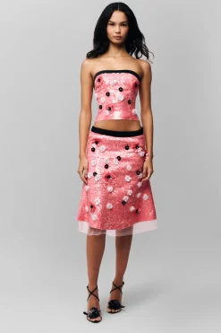 Ambroise Sequin Skirt