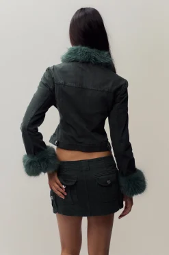 Ares Faux Fur Jacket