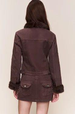 Ares Faux Fur Jacket