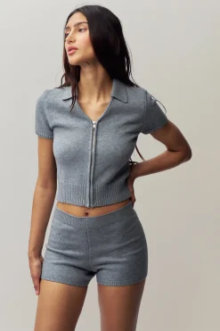 Calesia Zip Up Top