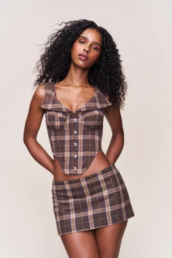 Chamonix Tartan Mini Skirt