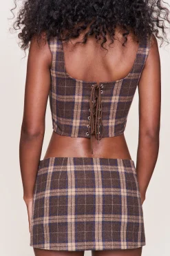 Chamonix Tartan Mini Skirt