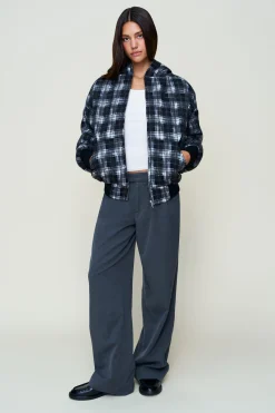 Charli Hooded Quilted Jacket