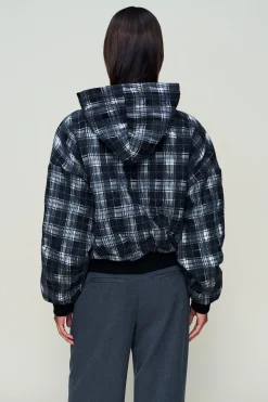 Charli Hooded Quilted Jacket