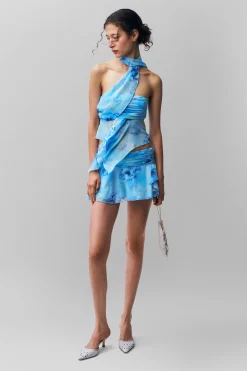 Chiffon Wrap Around Top