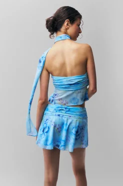 Chiffon Wrap Around Top