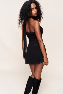 Chiffon Wrap Dress