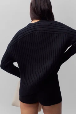 Cleon Rib Knit Pullover