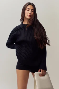 Cleon Rib Knit Pullover