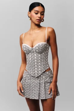 Genevieve Gingham Bustier