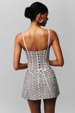 Genevieve Gingham Bustier