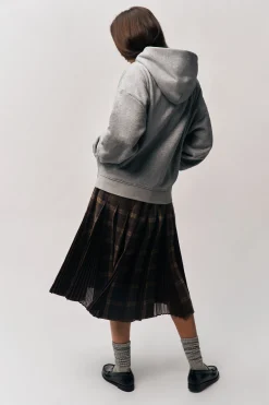 Gibson Chiffon Pleated Skirt