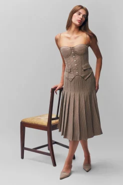 Gibson Pleated Skirt
