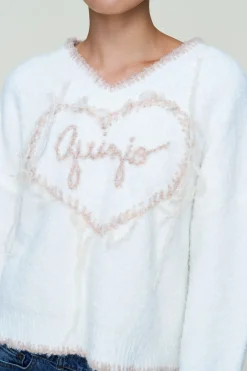 Guizio Heart Wool Sweater