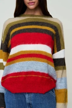 Hawley Oversized Stripe Wool Jumper