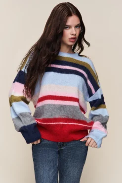 Hawley Oversized Stripe Wool Jumper