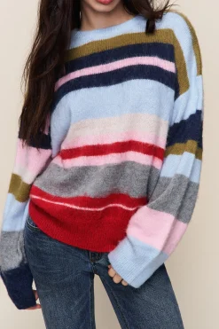 Hawley Oversized Stripe Wool Jumper
