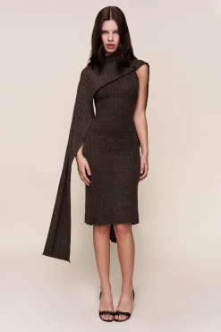 Hooded Knit Dress