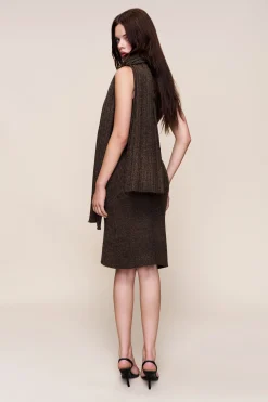 Hooded Knit Dress