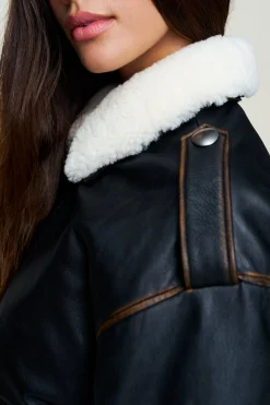 Hugo Vintage Leather Bomber
