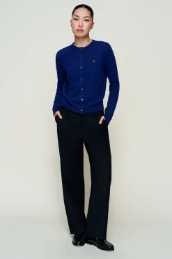 June Relaxed Wool Cardigan