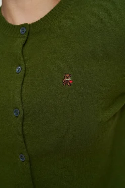 June Relaxed Wool Cardigan