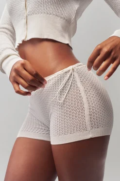 Knit Side Tie Short