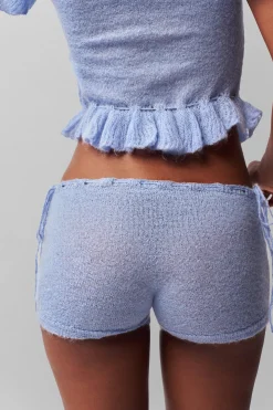Knit Side Tie Short