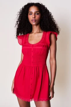 Lille Pintuck Dress