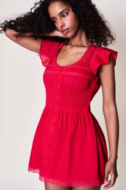 Lille Pintuck Dress