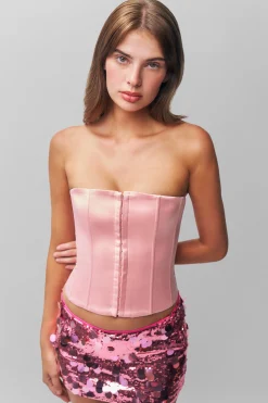 Low Rise Paillette Skirt