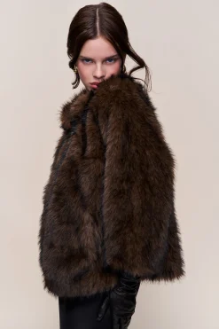 Lucienne Faux Fur Topper