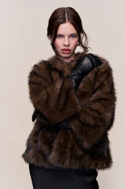 Lucienne Faux Fur Topper