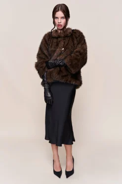Lucienne Faux Fur Topper