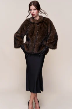 Lucienne Faux Fur Topper