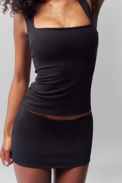 Micro Mini Stretch Skirt