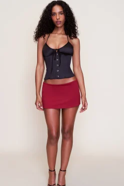 Micro Mini Stretch Skirt