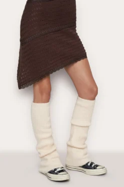 Mohair Rib Leg Warmers