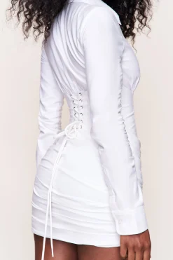 Mynette Corset Shirt Dress