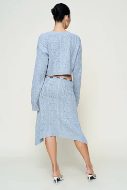Noah Wool Cable Skirt