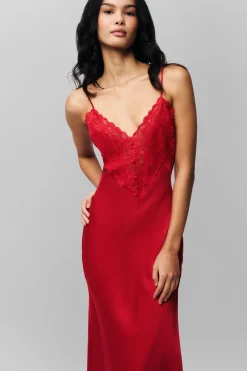 Nova Slip Midi Dress