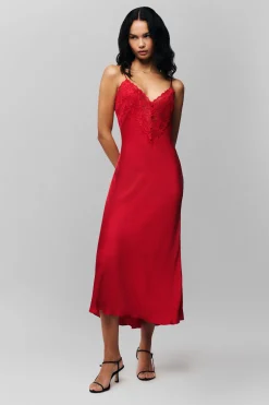 Nova Slip Midi Dress