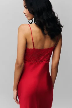 Nova Slip Midi Dress