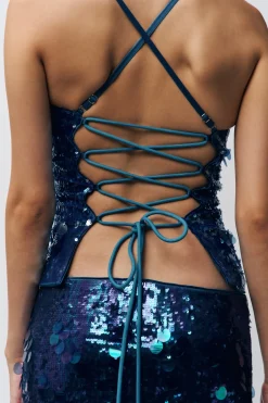 Paillette Cami Top