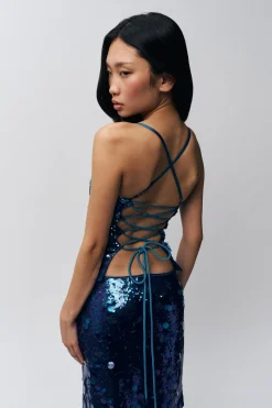 Paillette Cami Top