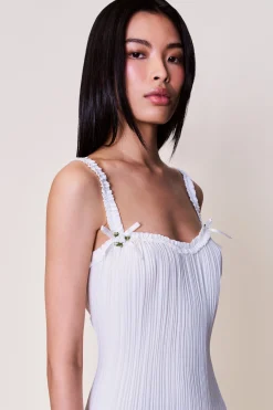 Penelope Plisse Dress