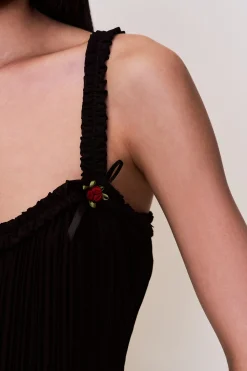 Penelope Plisse Dress