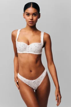 Pointelle Lace Thong