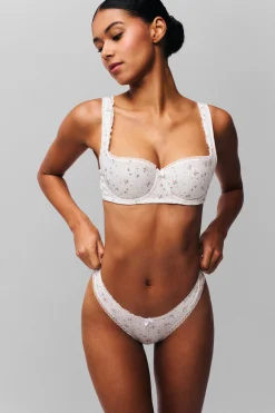Pointelle Lace Thong