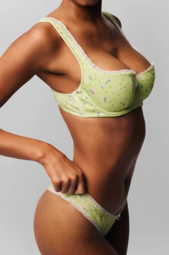 Pointelle Lace Thong